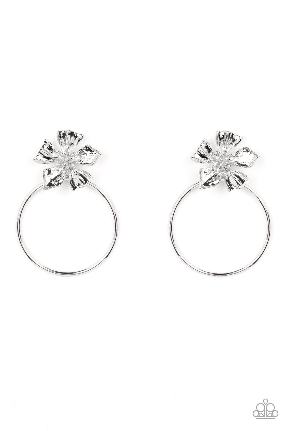 Paparazzi Buttercup Bliss Silver Earrings. Floral Earring. #P5PO-SVXX-237XX. Subscribe & Save. 