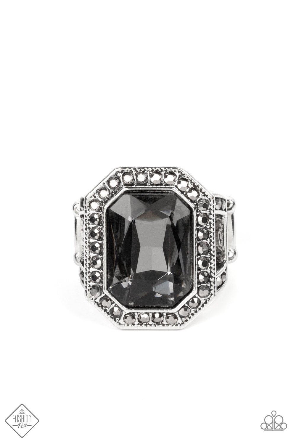 Paparazzi A Royal Welcome Silver Ring. #P4ST-SVXX-014JE. Subscribe & Save. Oversized statement ring