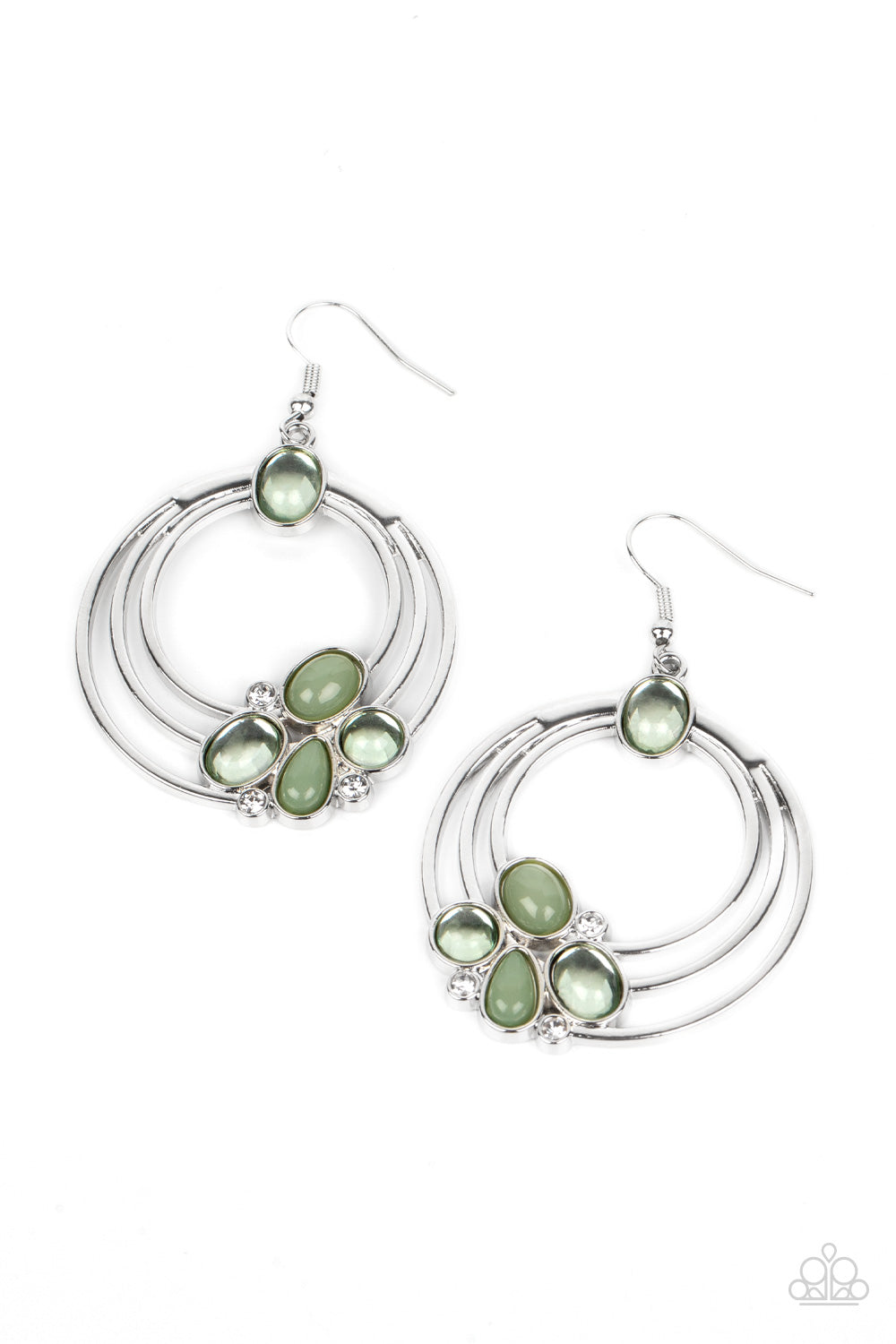 Paparazzi Dreamy Dewdrops Green Earring. #P5WH-GRXX-268XX﻿. Subscribe & Save. Basil Beads