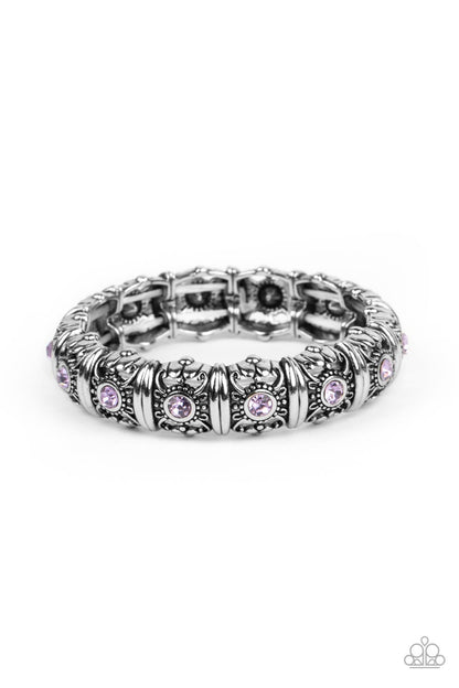 Paparazzi Ageless Glow Purple Bracelet. Get Free Shipping. #P9WH-PRXX-275XX