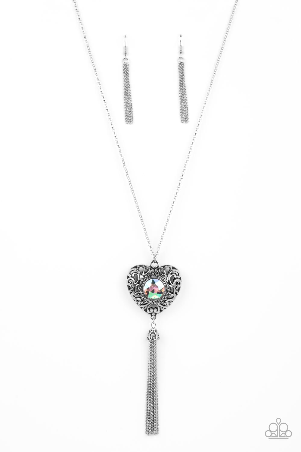 Paparazzi Prismatic Passion Green Long Necklace. Subscribe & Save. ##P2WH-GRXX-385XX