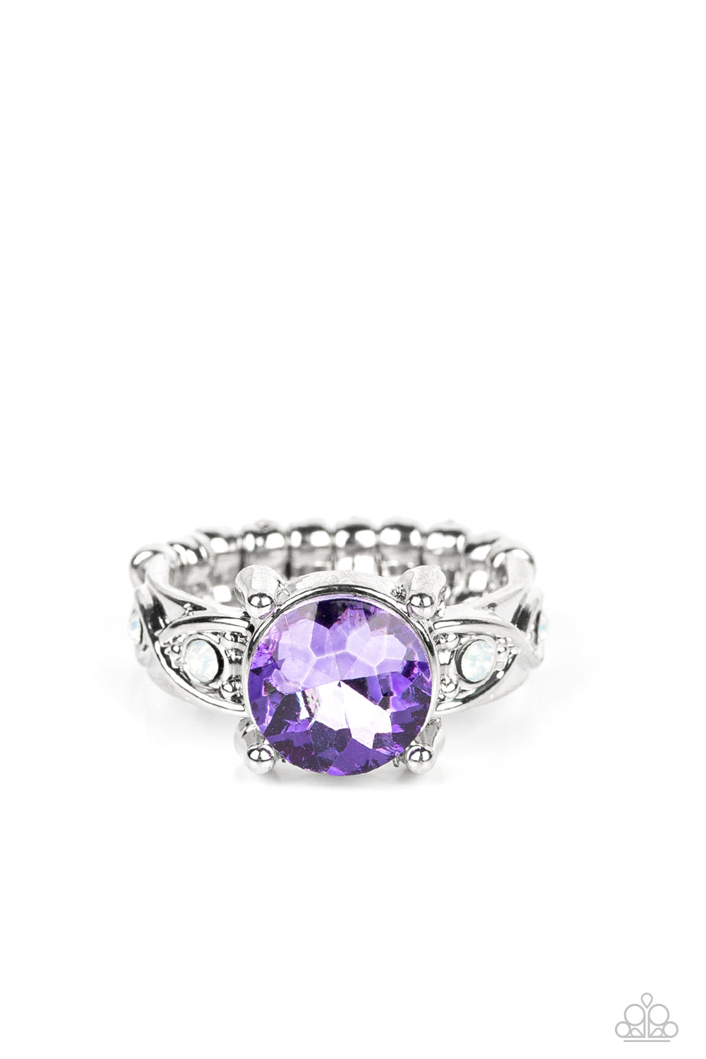 Paparazzi Intergalactic I Do Purple Ring. #P4RE-PRXX-194XX. Get Free Shipping. Dainty Purple Gem