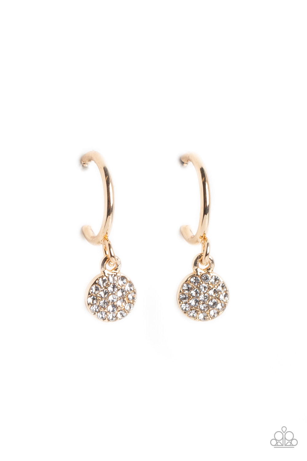 Paparazzi Bodacious Ballroom Gold Earrings. Get Free Shipping. #P5HO-GDXX-294XX