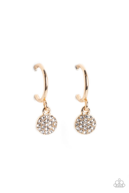 Paparazzi Bodacious Ballroom Gold Earrings. Get Free Shipping. #P5HO-GDXX-294XX