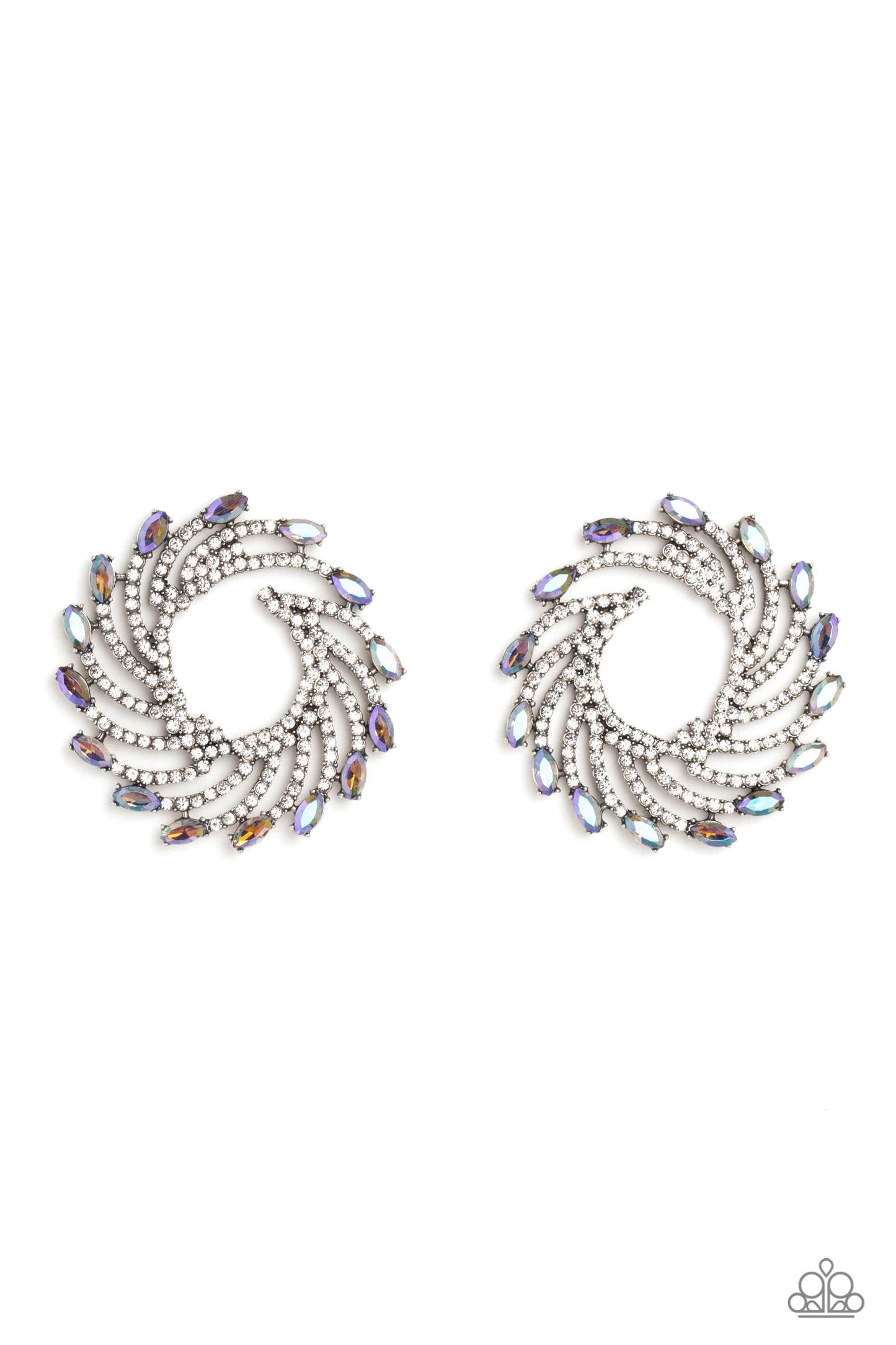 Paparazzi Firework Fanfare Multi Earrings. Get Free Shipping. #P5PO-MTXX-099XX. Post LOP Earring 