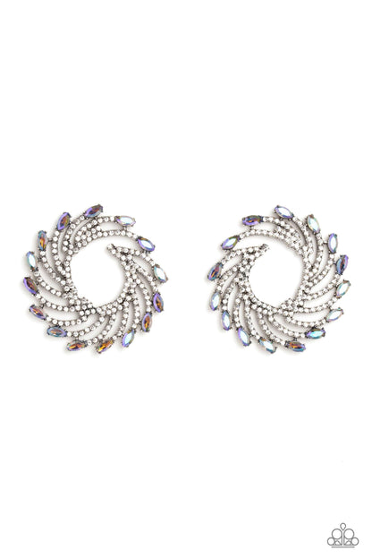 Paparazzi Firework Fanfare Multi Earrings. Get Free Shipping. #P5PO-MTXX-099XX. Post LOP Earring 