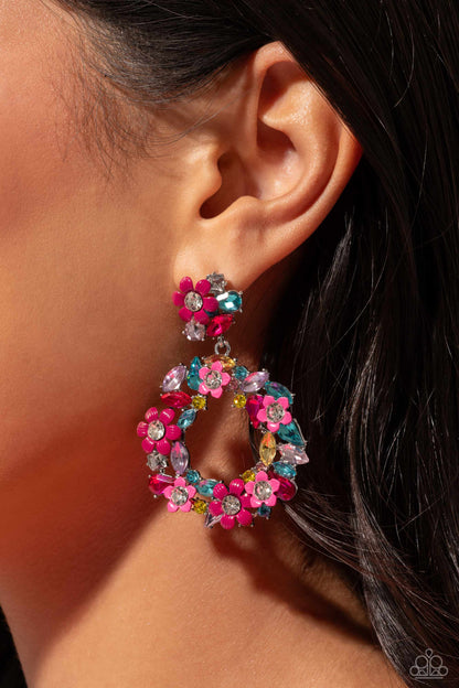 Wreathed in Wildflowers Multi Life of the Party Earring. Get Free Shipping. #P5PO-MTXX-111XX.