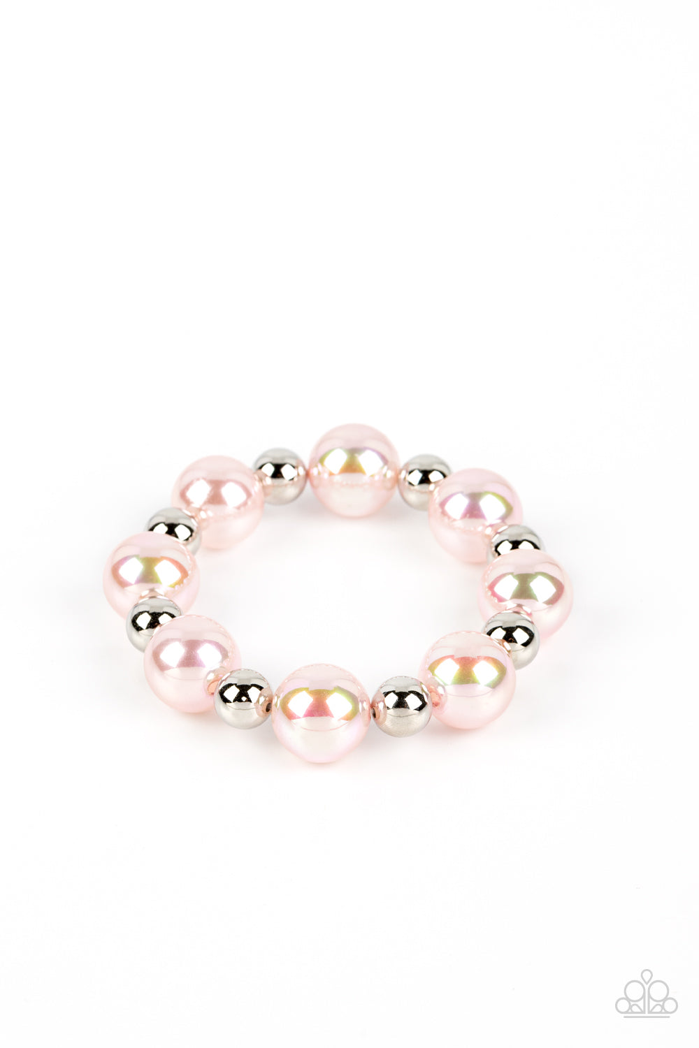 Paparazzi A DREAMSCAPE Come True Pink Bracelet. Pearls Bracelet. #P9RE-PKXX-298IV