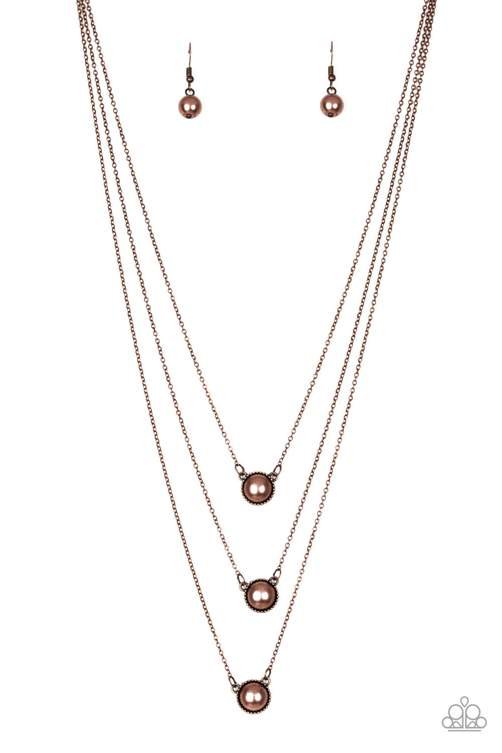 A Love For Luster - Copper Necklace Paparazzi