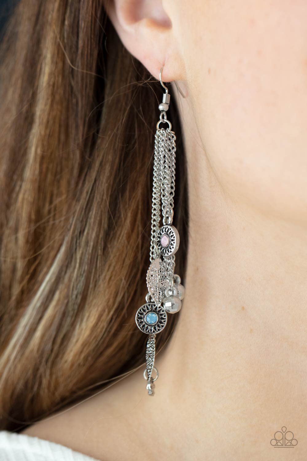 Paparazzi Earring ~ A Natural Charmer - Multi