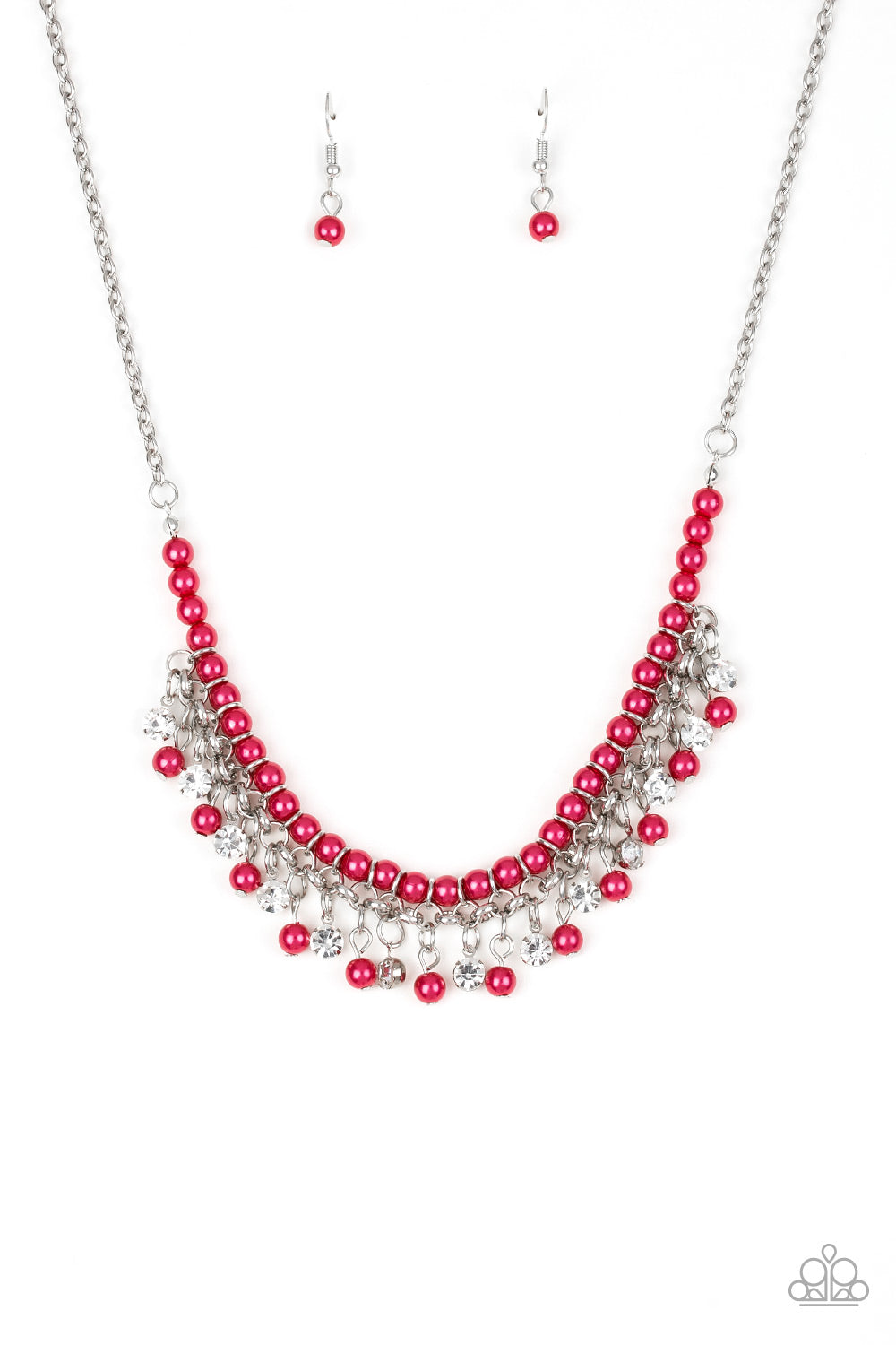 Paparazzi A Touch of CLASSY - Pink Pearl Necklace. $5 Jewelry. Get Free Shipping. #P2RE-PKXX-170XX