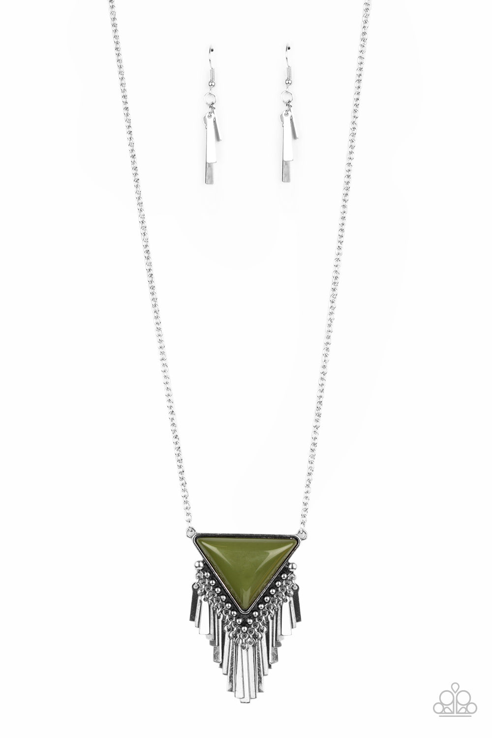 Badlands Bonanza Green Necklace Paparazzi Accessories. Subscribe & Save. #P2TR-GRXX-056XX