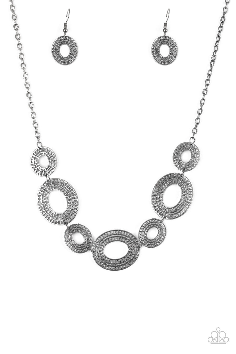 Basically Baltic - Black Necklace Paparazzi Accessories. Get Free Shipping! #P2BA-BKXX-021XX