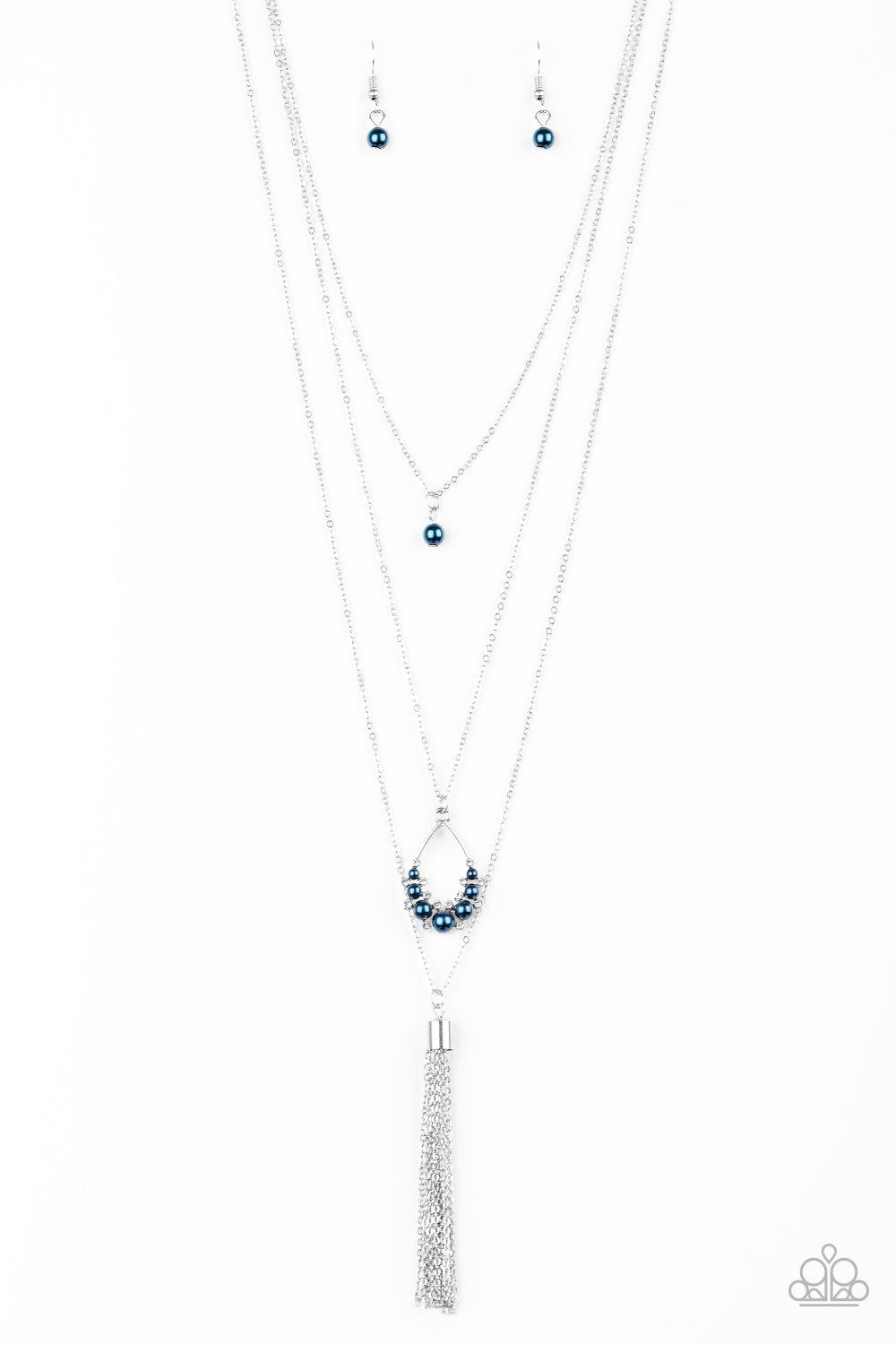 Paparazzi Necklace ~ Be Fancy - Blue Necklace