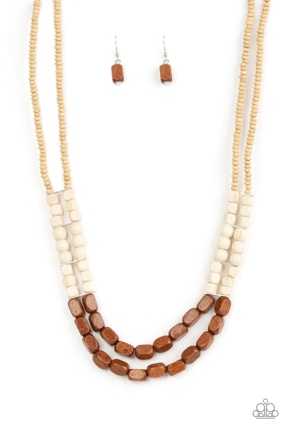 Paparazzi Bermuda Bellhop Brown Necklace. Subscribe & Save.  #P2SE-BNXX-208XX