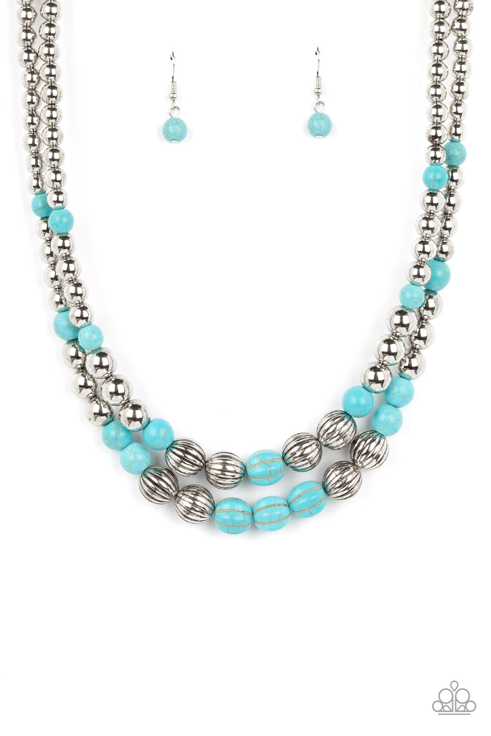 Paparazzi Country Road Trip Blue Necklace. Subscribe & Save. Turquoise Blue Stone $5 Jewelry