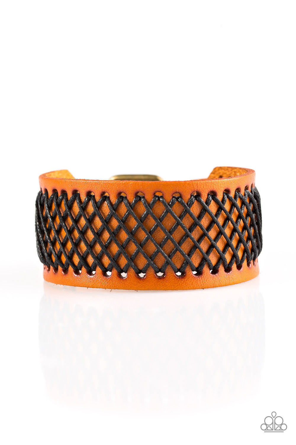 Paparazzi Cross The Line Brown Bracelets for Women. Urban $5 Bracelet. Subscribe & Save.