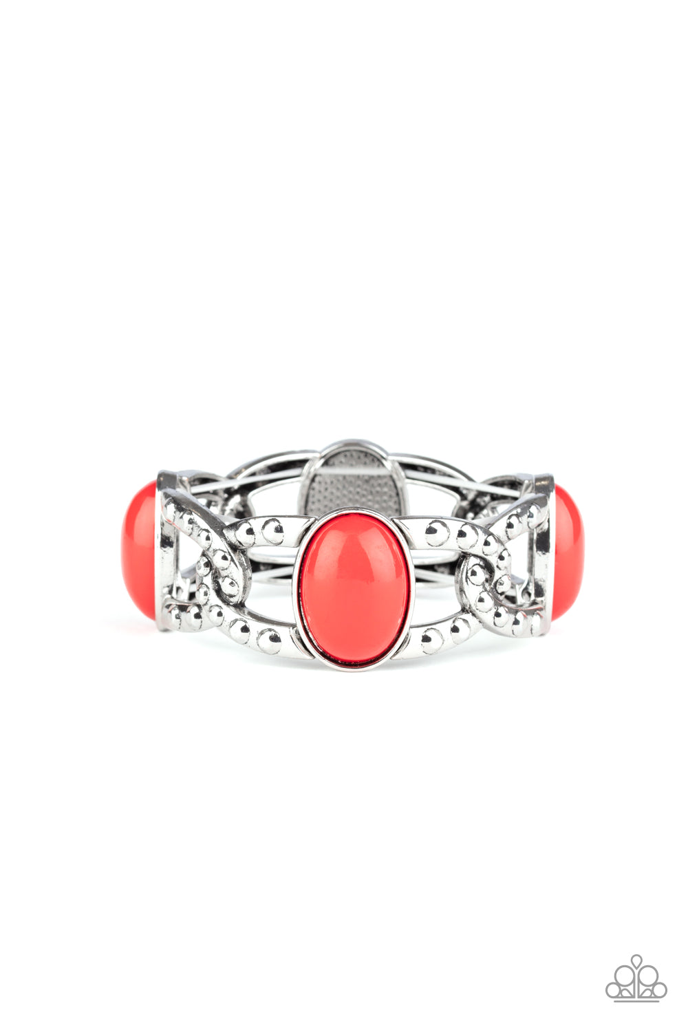 Dreamy Gleam - Red Bracelet Paparazzi Accessories