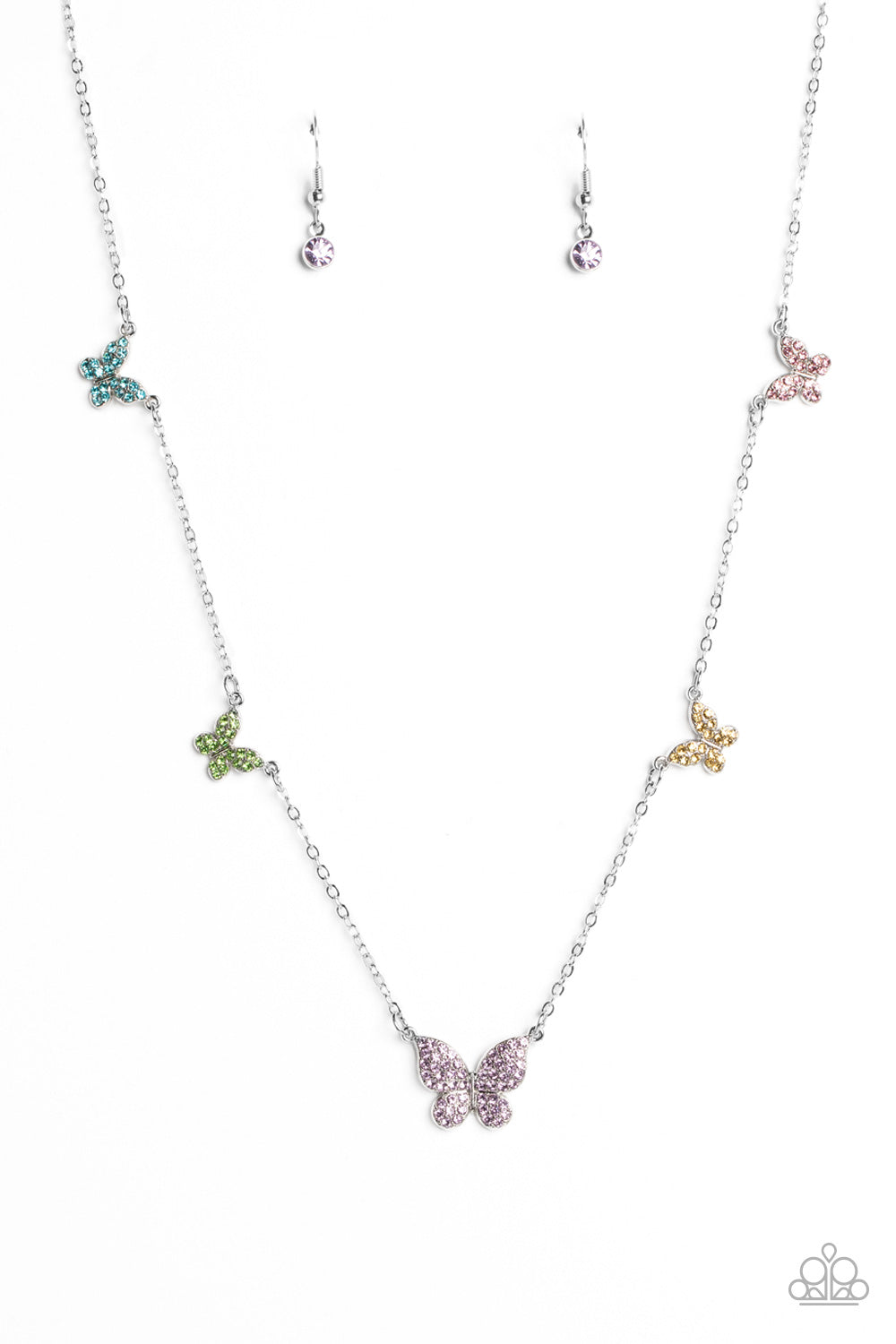 Paparazzi FAIRY Special Multi Necklace Paparazzi Accessories. Butterfly necklace. #P2DA-MTXX-094XX