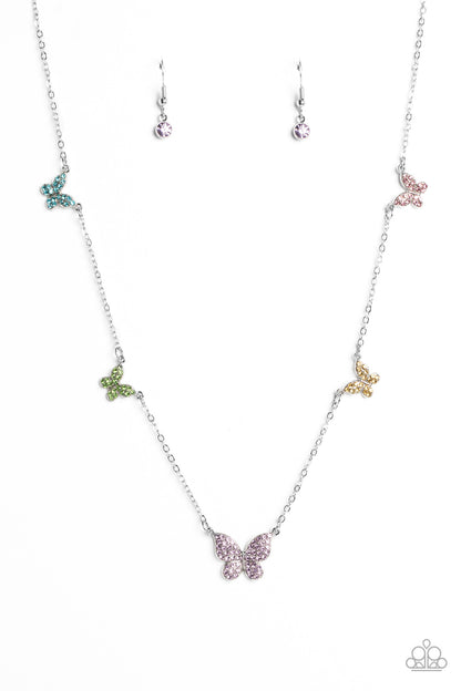Paparazzi FAIRY Special Multi Necklace Paparazzi Accessories. Butterfly necklace. #P2DA-MTXX-094XX