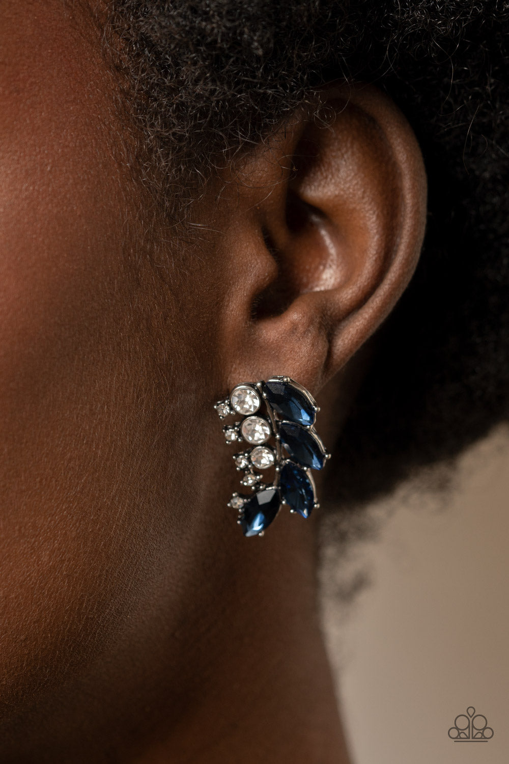 Paparazzi Flawless Fronds Blue Earrings #P5PO-BLXX-114XX. Subscribe and save. Post earring