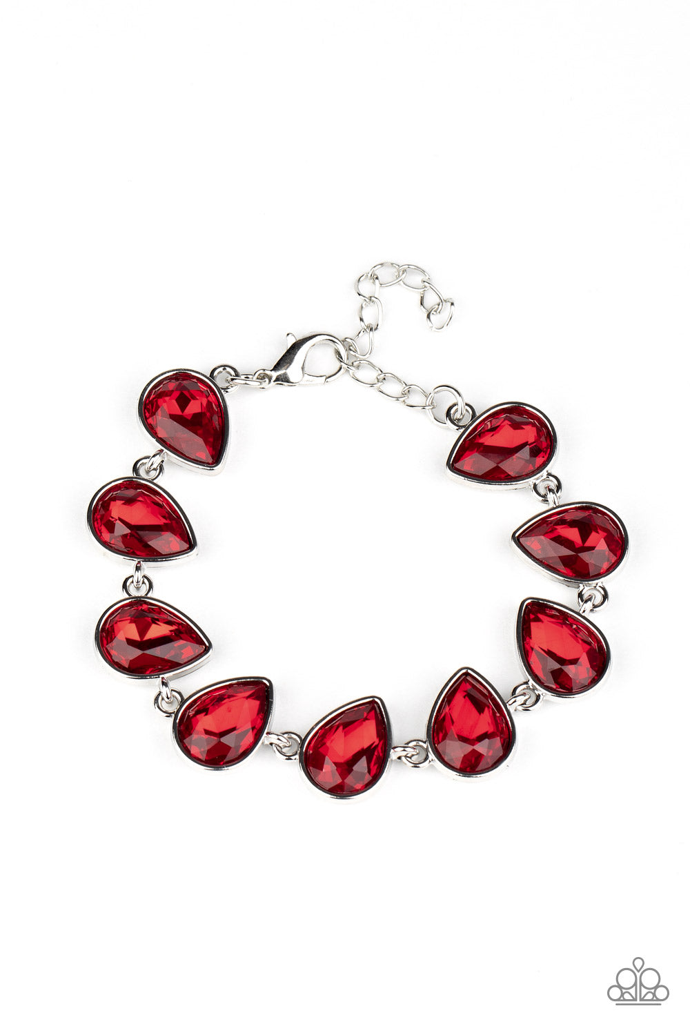 Free Rein - Red Bracelet Paparazzi Accessories