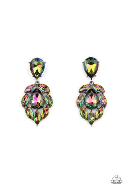 Paparazzi Galactic Go-Getter Multi Earrings Post Style LOP Earring. Free Shipping! #P5PO-MTXX-068XX