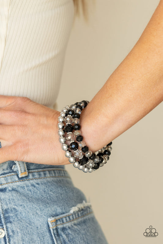 Paparazzi Gimme Gimme Black Coiled Wire Bracelet. Get Free Shipping. #P9RE-BKXX-345XX