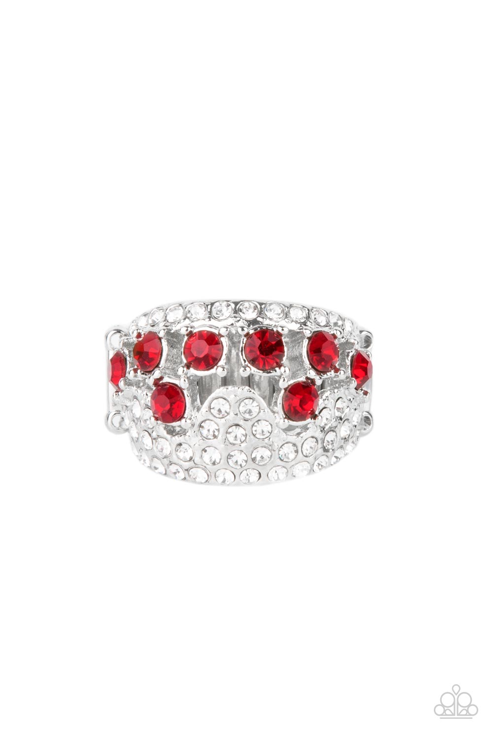 Paparazzi Ring ~ Imperial Incandescence - Red Ring