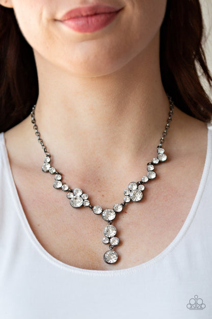 Paparazzi Necklace ~ Inner Light - Black Necklace