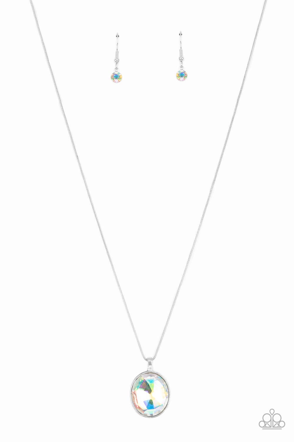 Instant Icon - Multi Necklace Iridescent Paparazzi Accessories