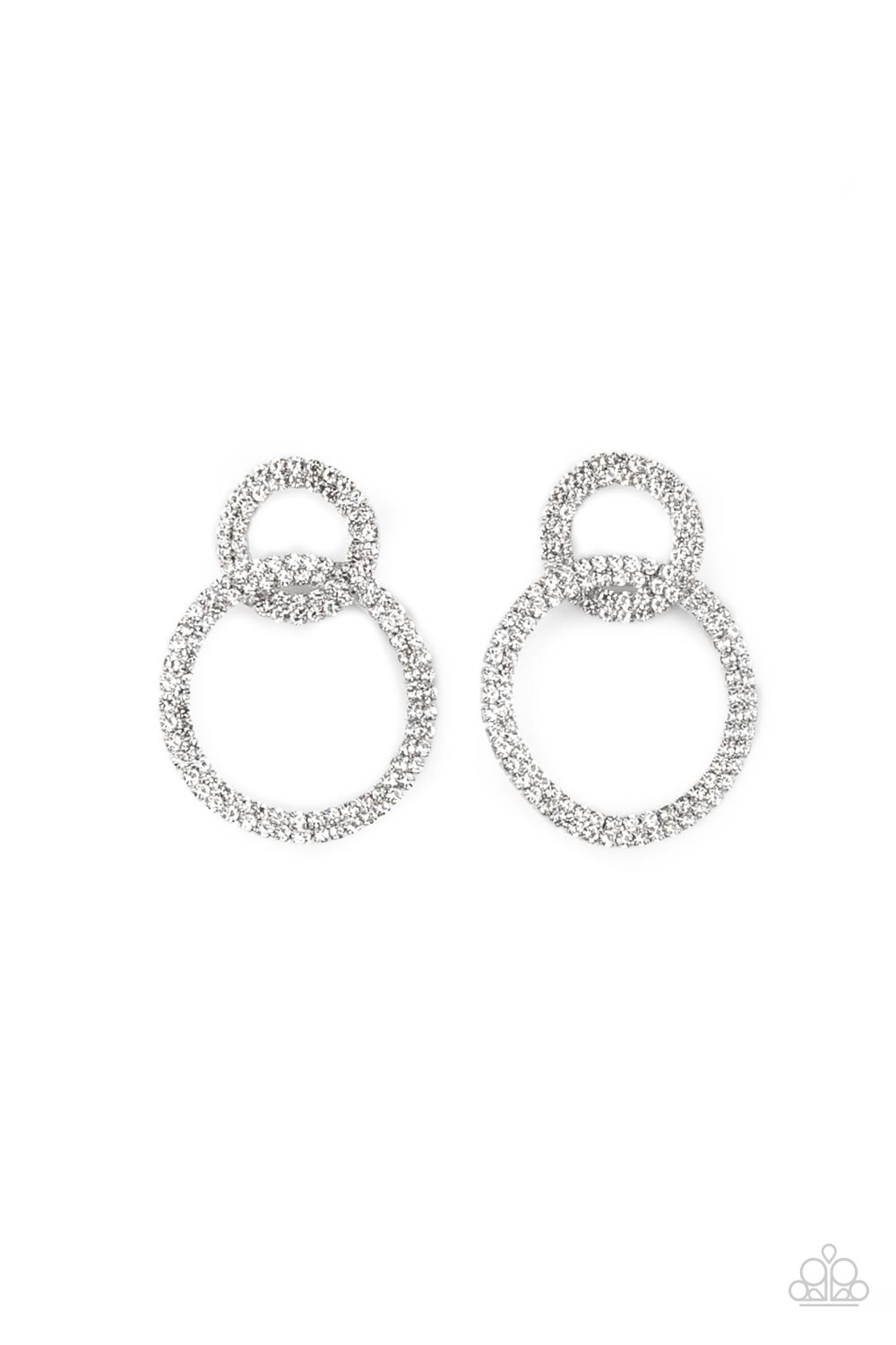 Paparazzi ​Intensely Icy White Earrings. Subscribe & Save. #P5PO-WTXX-280XX. Life of the party