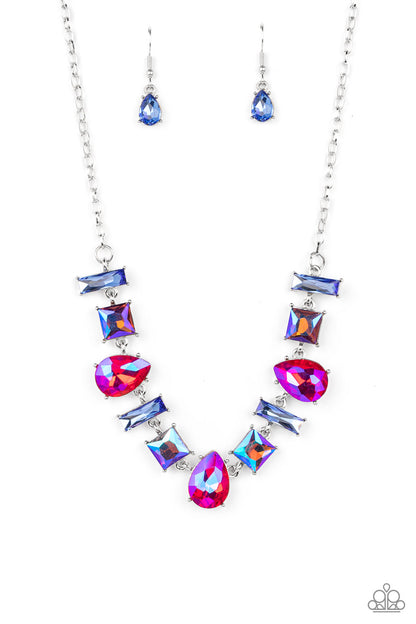 Interstellar Ice Pink Necklace Paparazzi Accessories. Subscribe & Save! #P2ED-PKXX-043XX