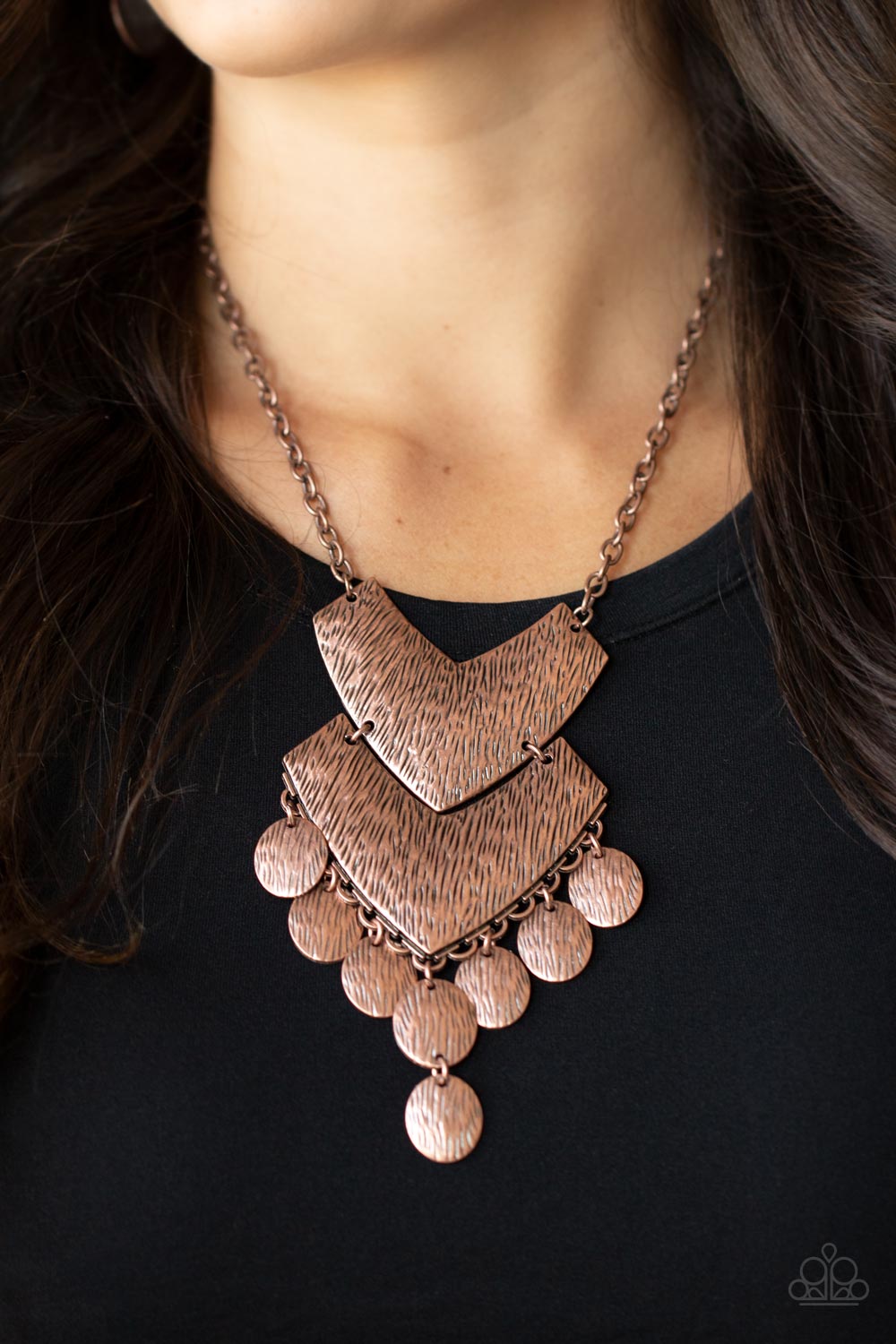 Paparazzi Keys to the ANIMAL Kingdom - Copper Necklace #P2ST-CPXX-097XX