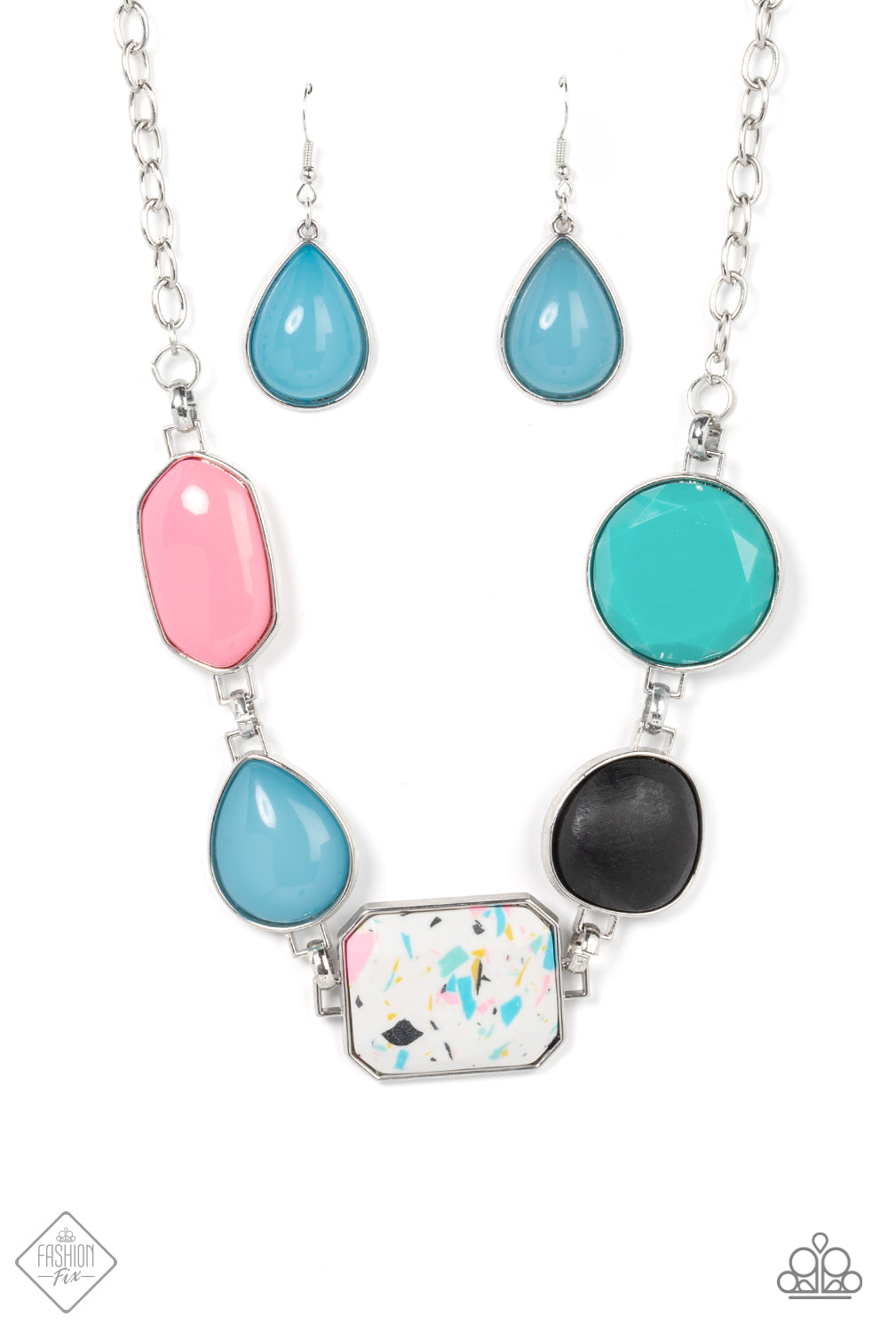 Let The Adventure Begin - Multi Necklace Paparazzi Accessories. Free Shipping. #P2ST-MTXX-095EY