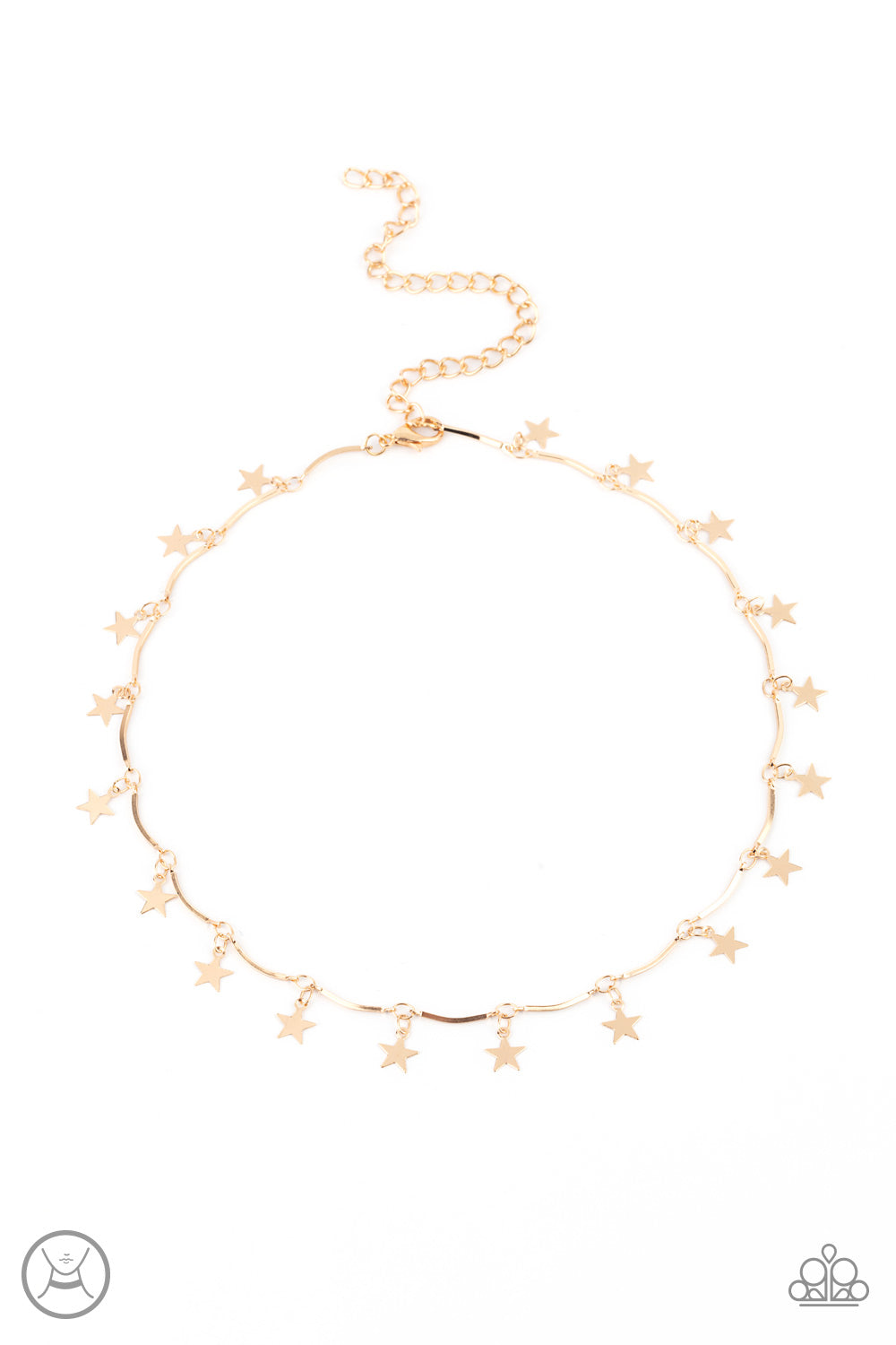 Paparazzi Little Miss Americana Gold Necklace $5 Jewelry. Get Free Shipping!  