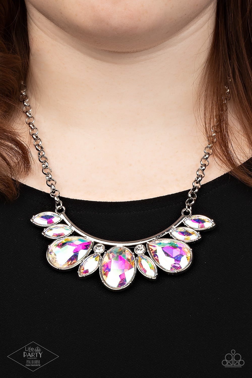 Paparazzi Never SLAY Never Multi Necklace. Subscribe & Save. #P2RE-MTXX-183XX. Iridescent $5