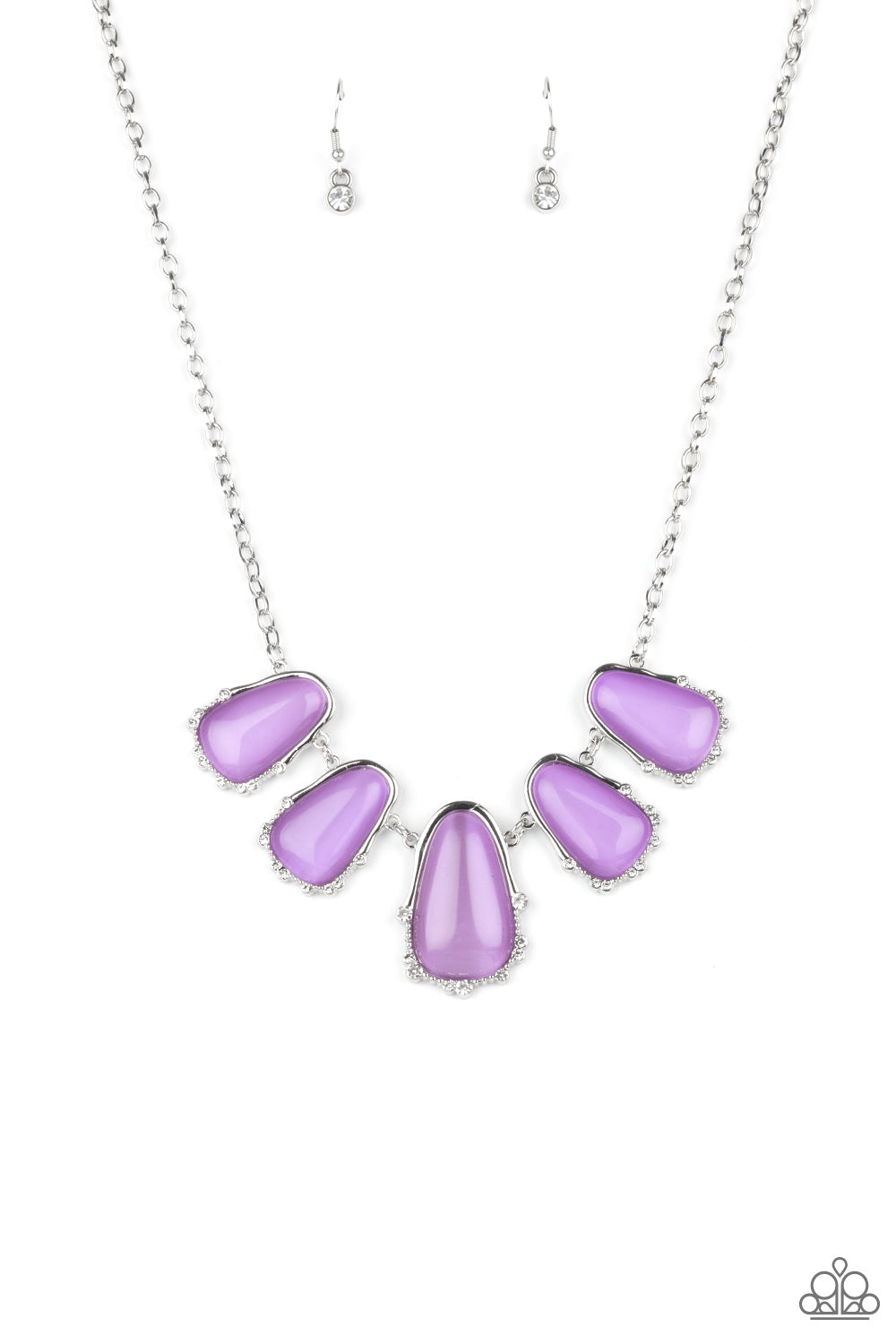 Newport Princess - Purple Necklace Paparazzi Accessories