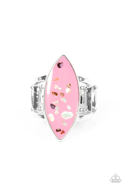 Oceanic Odyssey Pink Ring Paparazzi Accessories. Get Free Shipping. #P4SE-PKXX-107XX