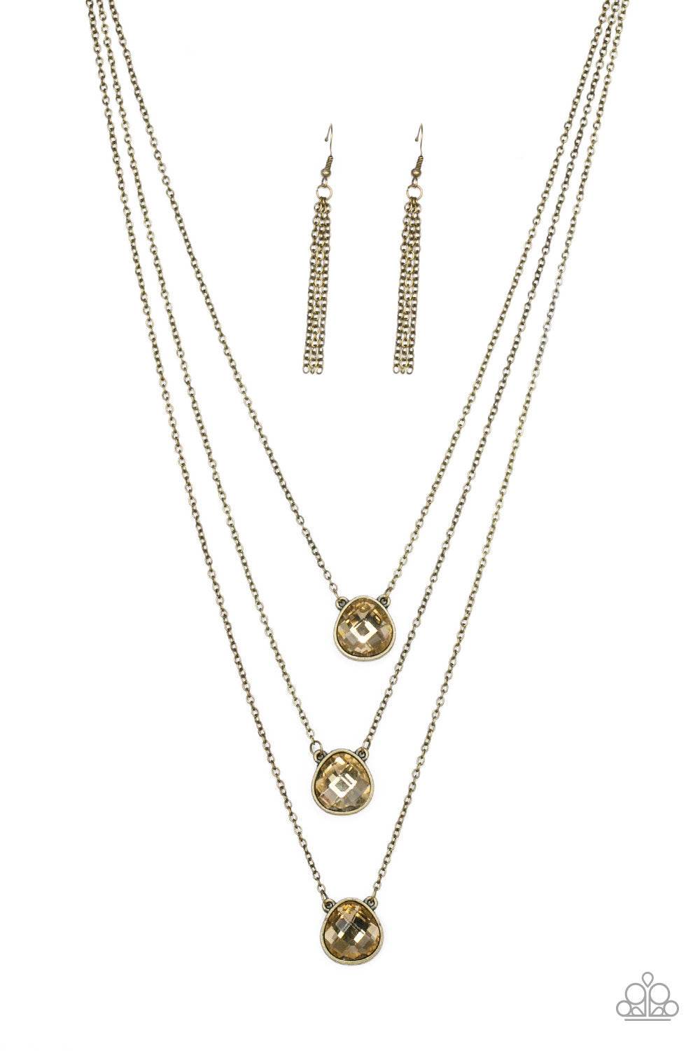 Paparazzi Necklace ~ Once In A MILLIONAIRE - Brass