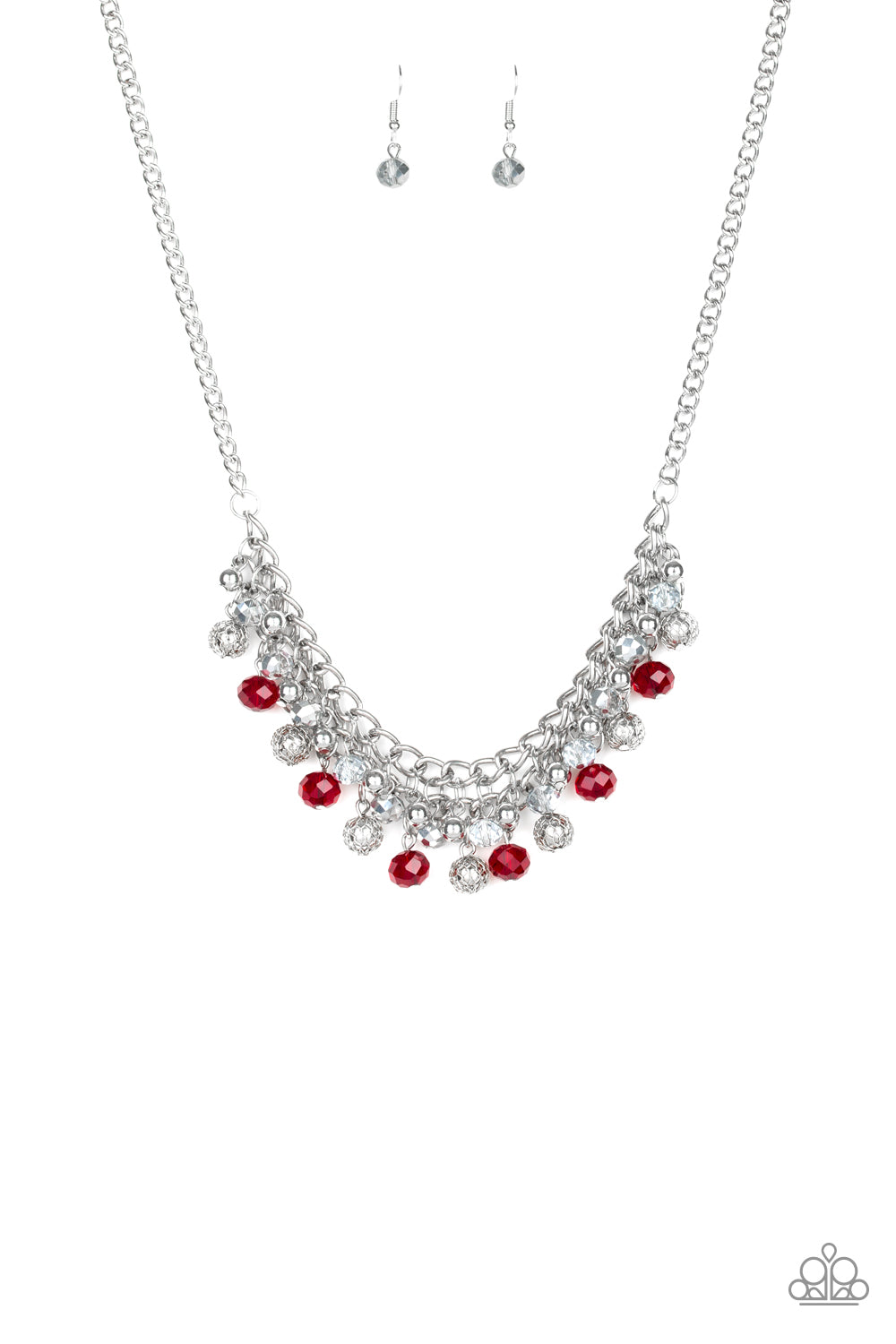 Paparazzi Necklace ~ Party Spree - Red