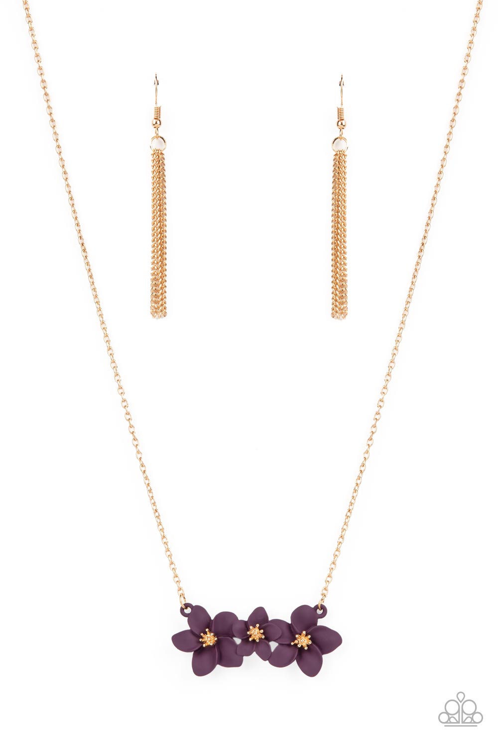 Paparazzi Petunia Picnic Purple Necklace $5 Jewelry. Get Free Shipping! #P2WH-PRXX-417XX