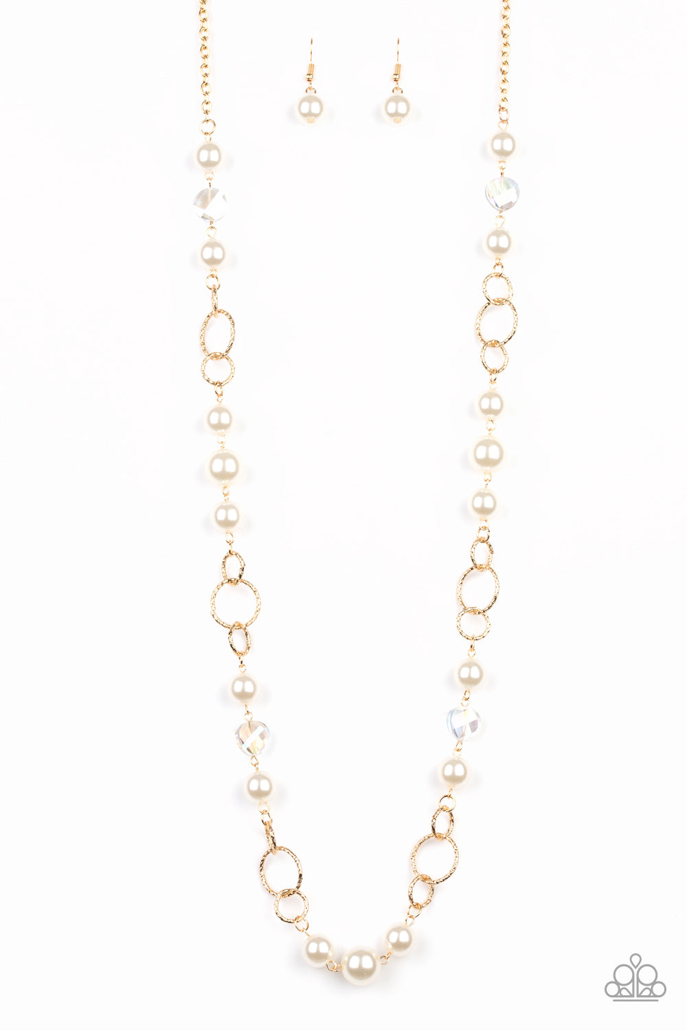 Prized Pearls - Gold Necklace Paparazzi