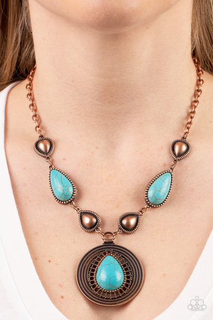 Saguaro Soul Trek Necklace Paparazzi Accessories. Get Free Shipping.  #P2SE-CPXX-145XX