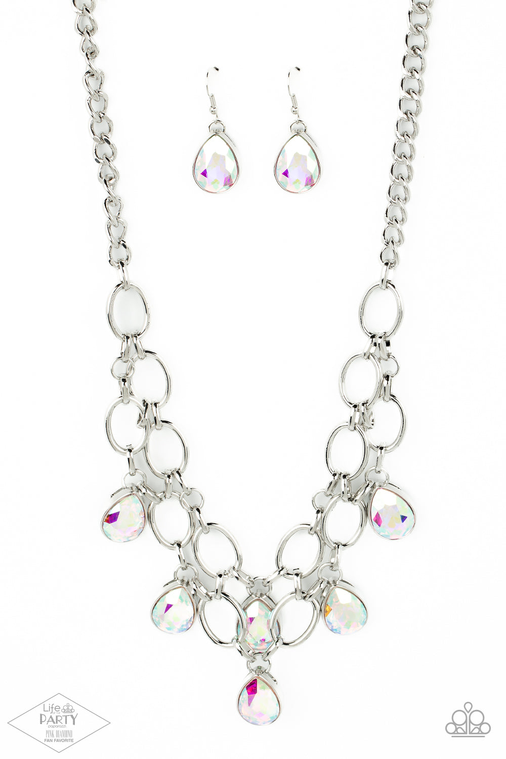 Paparazzi Show-Stopping Shimmer Multi Necklace. Subscribe & Save. #P2RE-MTXX-184XX.