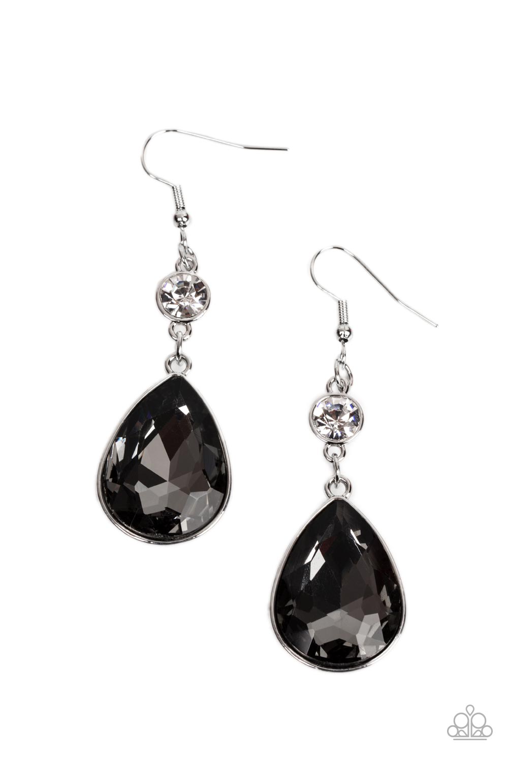 Smile for the Camera Silver Teardrop Dainty Earrings Paparazzi Accessories. Subscribe & Save.