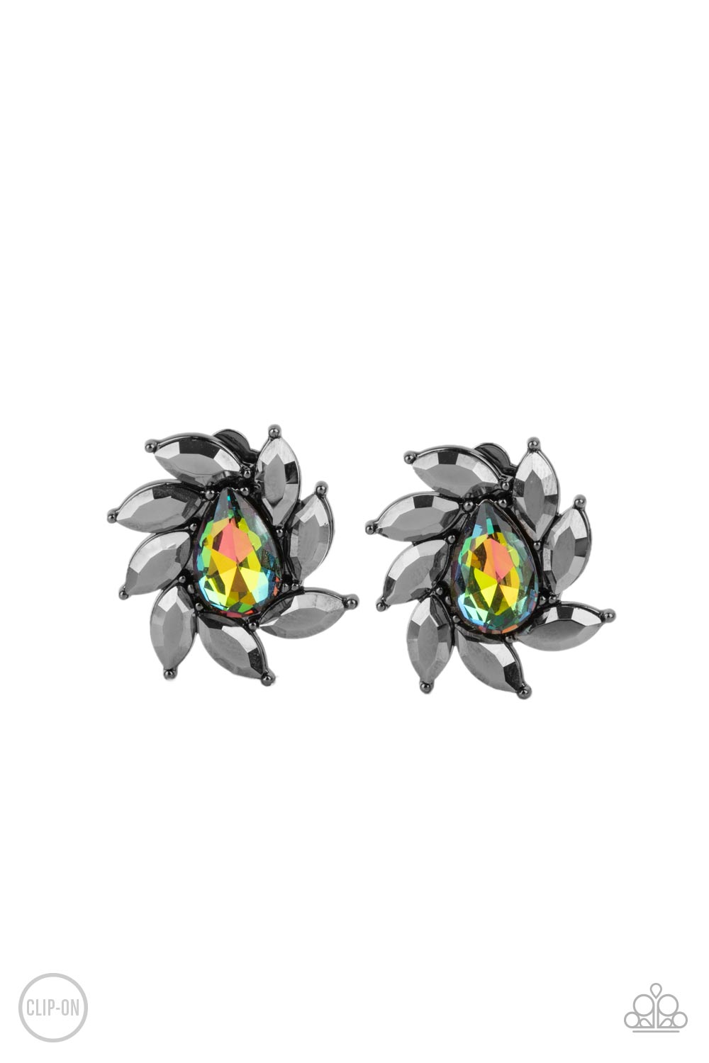 Sophisticated Swirl Multi Earrings Paparazzi Accessories. Get Free Shipping! #P5CO-MTXX-006XX