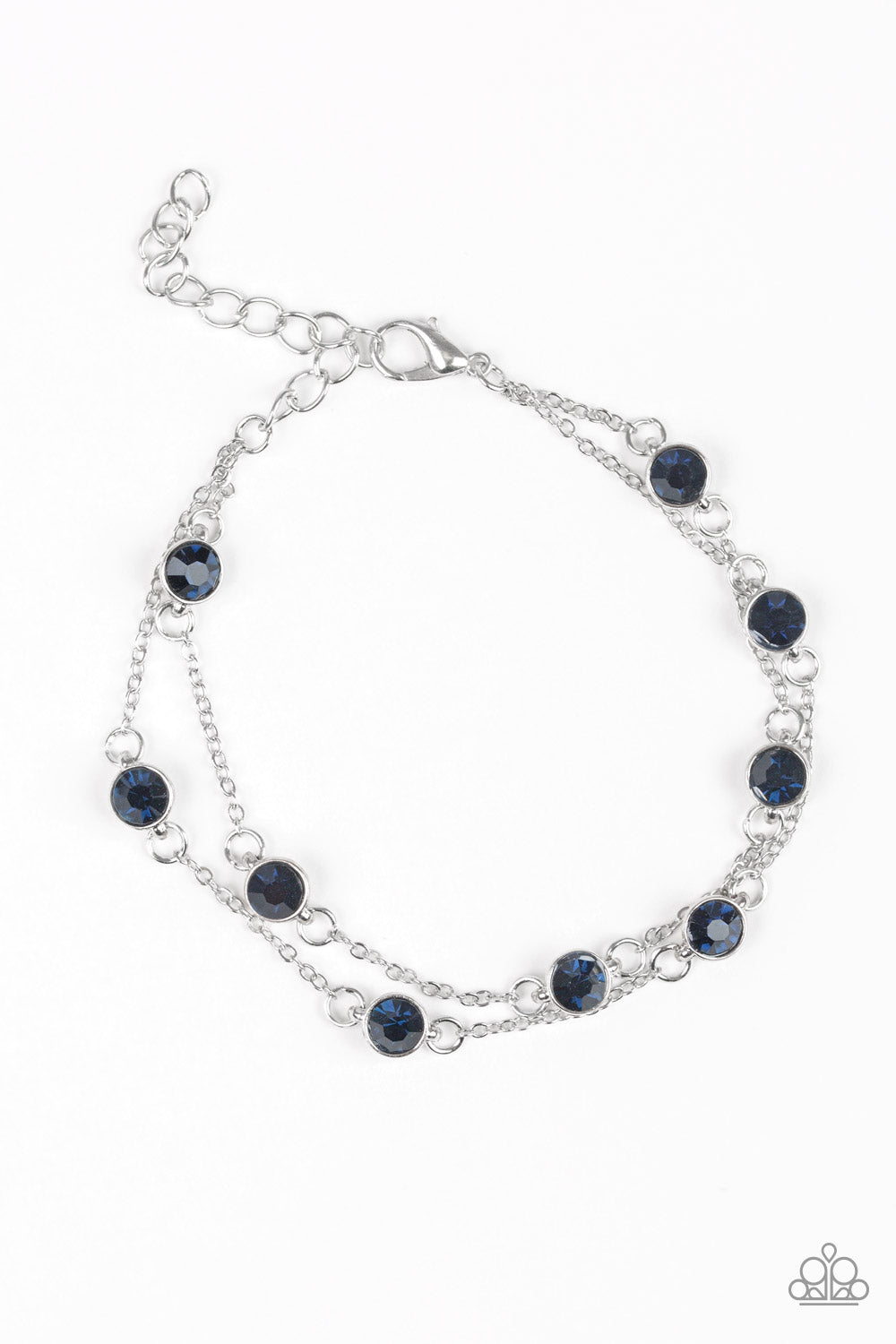 Paparazzi Bracelet ~ Spotlight Starlight - Blue Bracelet Paparazzi