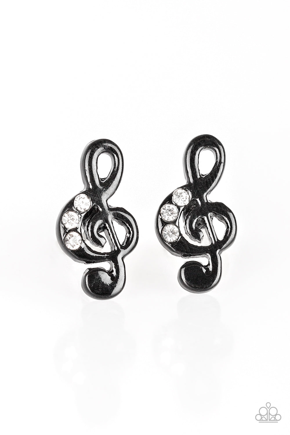 Paparazzi Starlet Shimmer Earring Kit ~ Musical Notes (P5SS-MTXX-185XX)