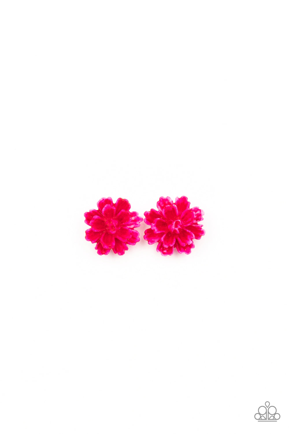 Paparazzi Accessories Starlet Shimmers Earrings. Floral Shape kids Earring. post ; #P5SS-MTXX-320XX